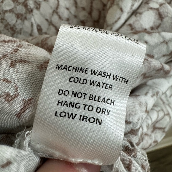 Karlie Snakeskin Print Top Gray / Large - Picture 8 of 8